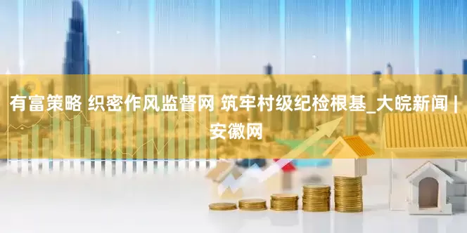 有富策略 织密作风监督网 筑牢村级纪检根基_大皖新闻 | 安徽网
