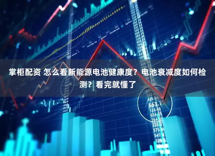 掌柜配资 怎么看新能源电池健康度？电池衰减度如何检测？看完就懂了